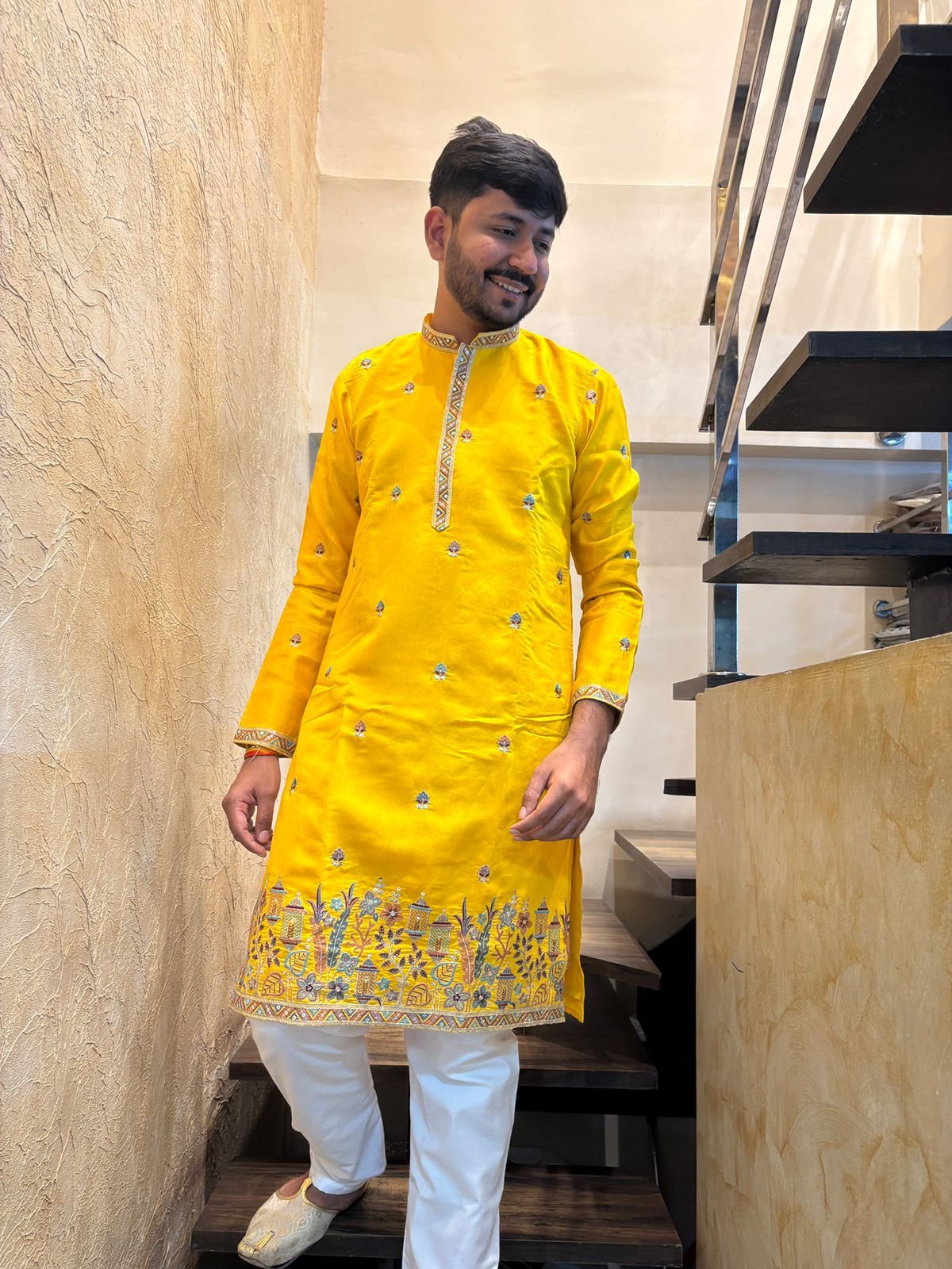 Traditional Dhoti Kurtha Set