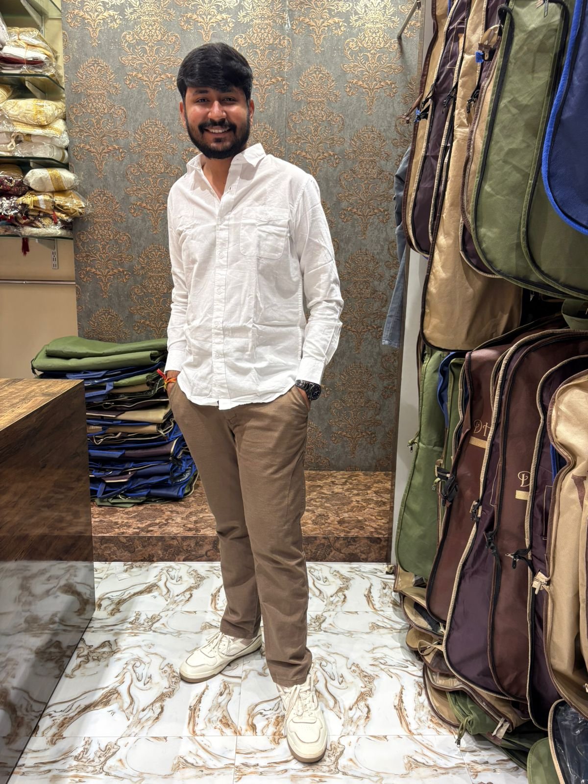 Classic Cotton Straight Kurtha