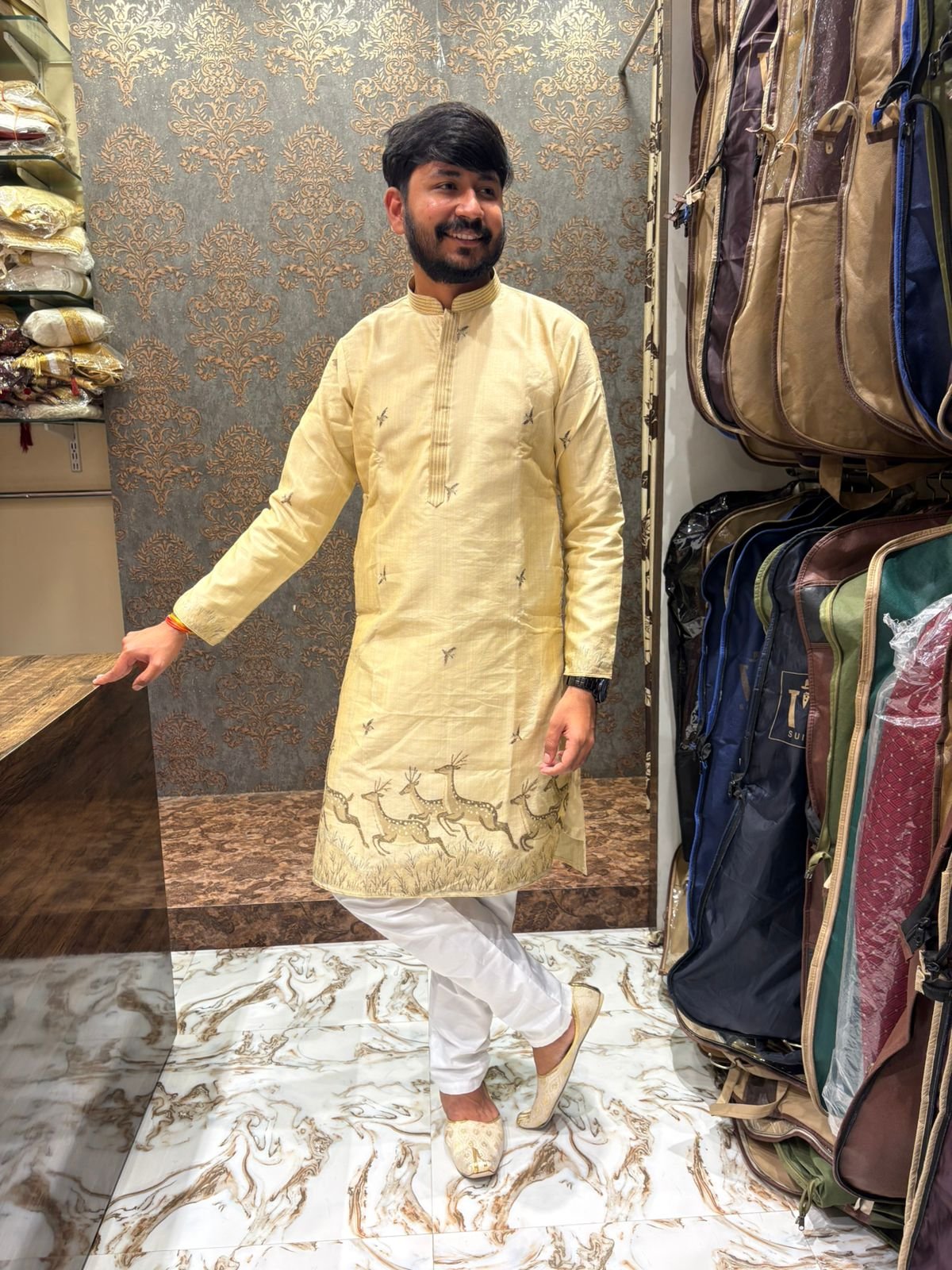 Printed Rayon Kurtha